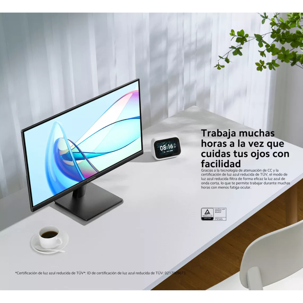 Monitor Xiaomi A22i, Full HD 21.45″, Luz azul reducida