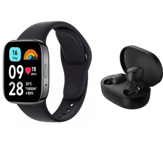 Smartband Xiaomi Redmi Watch 3 Active. Llamadas+ redmi buds essential