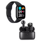 Smartwatch Xiaomi Redmi Watch 3 Active + Audífonos 1more Neo